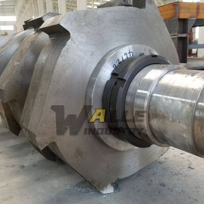 Newest Design Waste Rubbber Tyre Recycling Machine Tire Shredder Machine Price photo-2