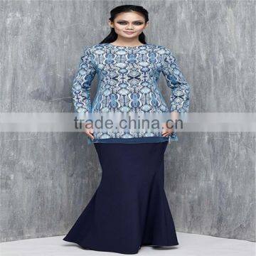 Women Dresses 2016 New Arrival Traditional Baju Kurung For Malaysia