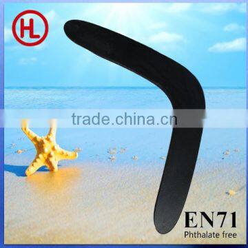 2015 hot sale custom made solid promotional wooden boomerang