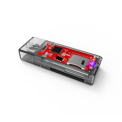 Universal 2 in 1 Multi Function OTG Micro Adapter USB Type C TF SD Flash Disk Card Reader photo-4