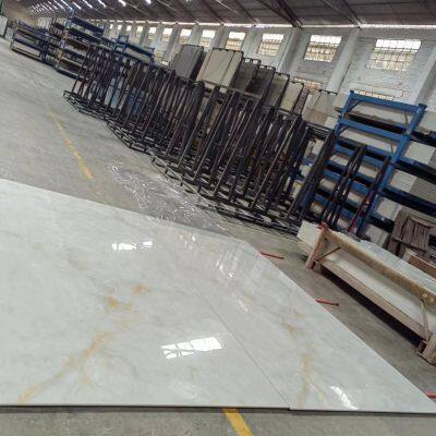 Hotan Jade Artificial Sintered Stone High Polished Artificial Jade Big Slab photo-4