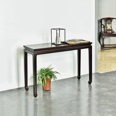 Console Table Solid Wood Flat Table Buddhist Table New Chinese Style Simple Offering Table photo-2