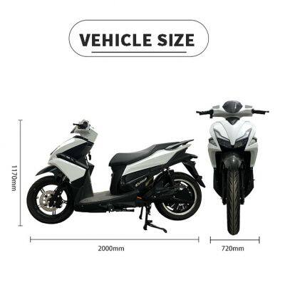 2000W Electric Scooter 70kmph V12 photo-2