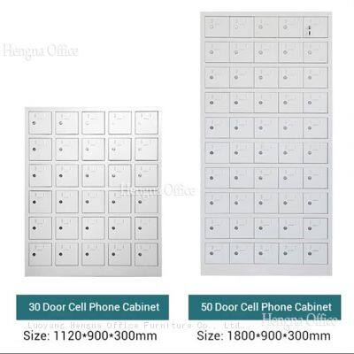 Starkes Smartphone-Speicherregal mit mehreren USB-Anschlüssen - Industrieller Lade-Schließfachschrank für Werkstätten und Fabriken photo-4