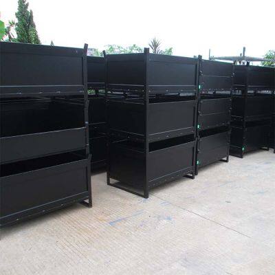 Plastic Turnover Box Stackable Storage Container for Warehouse and Logistics photo-5