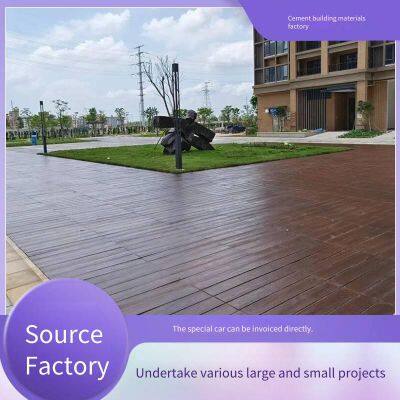 Prefabricated Concrete Imitation Wood Decking Boards for Boardwalks, Customized Cement Wood-grain Floorboards, Used for Park and Scenic Area Trails, Outdoor Treads photo-3