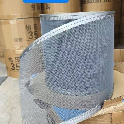 Titanium Steel Mesh Magnetic Door Curtain With Double Magnetic Seal for Cold Storage