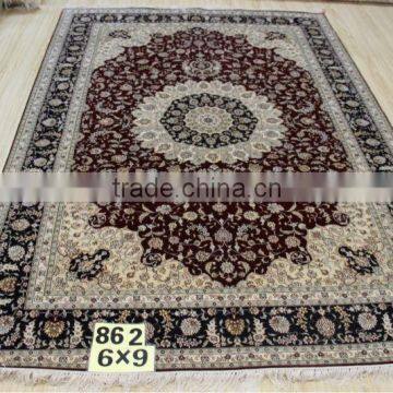 Applicable and fashionable competitive price of kashmir wool carpet