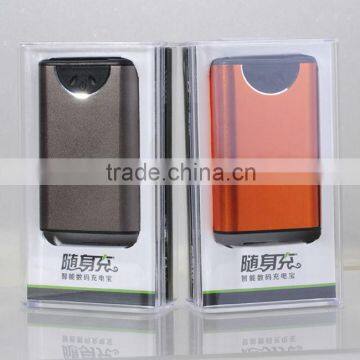 High capacity power battery charger with big LED Light for smartphone MP005