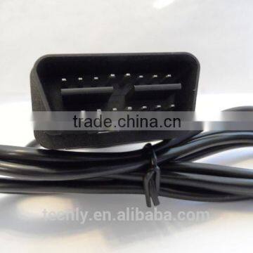 EOBD Power Supply DC .5x2.5 300V 80C UV Jacket Assembly Power Cable photo-2