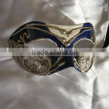 Cosplay party mask predator mask Gold and Silver party popper and mask