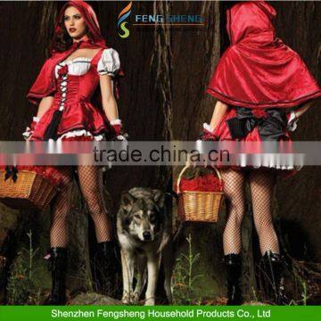 Little Red Riding Hood Halloween Costume Fancy Dress Costume Women Sexy Cosplay