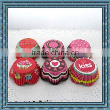 Beautiful Paper Cup Cake Molds,kiss Muffin Baking Cup,tulip Cupcake photo-5