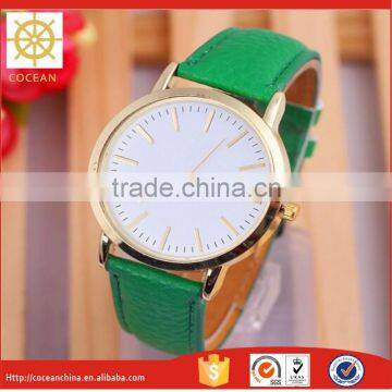 Newest Fashion Waterproof custom logo lady watches wholesale,women watch with genuine leather                        
                                                Quality Choice