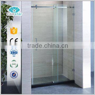 2016 Constar factory made new design Classic Prefabricated Compact 3 Sided Tempered Glass Shower Enclosure