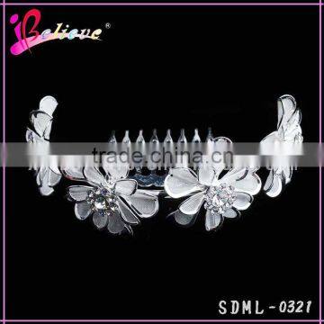 Wedding Hair Accessories Hot Selling Hair Jewelry Flower Girls Hair Combs photo-2
