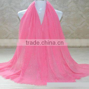 High Quality Autumn Winter Newest Hot Fix Rhinestuds Beaded Fashion Women Muslim Shawl photo-6