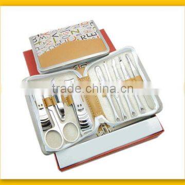 Professional Colorful Bag Girls Manicure Kit