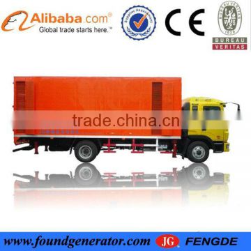 china supplier 150kw truck mounted generator