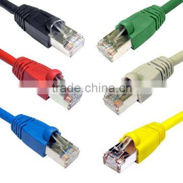 RJ45 STP Cat6a Coiled Ethernet Coil Cable with High Quality