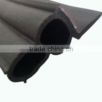 Sponge rubber door seal strip