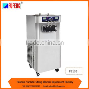 soft ice cream machine 2 compressor and 2 system freezing fast best for large demand business use