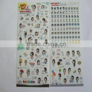 children pvc sticker