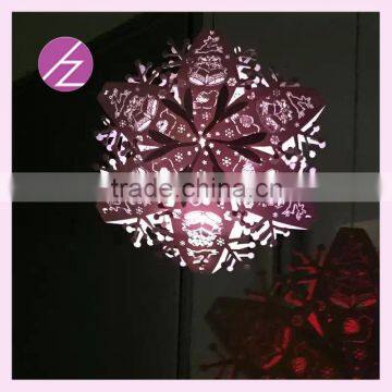 wedding paty supplies laser cut pearl paper craft 3D star