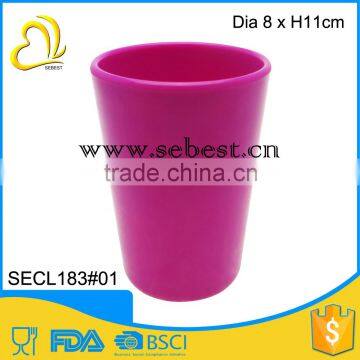 Wholesale Plastic melamine 3" deep pink round shape small cup