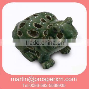 Frog Shape Ceramic Tealight Candle Holder