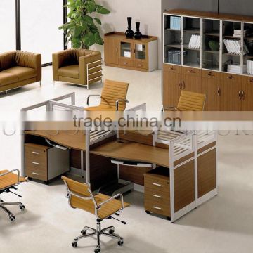 Fancy design Aluminum Partitions Workstations Office Wooden Cubicles ( SZ-WS401)