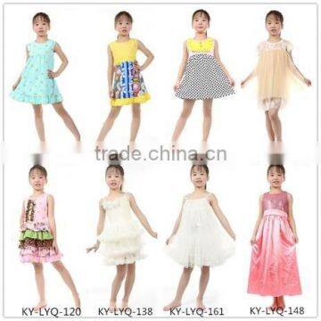 Cotton Material Kids Dress Wholesale Newest Summer Girls Dresses Supplier's Choice photo-6