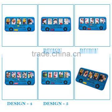Cute Cartoon School Bus model phone Back Covers for iphone6/6plus with 5styles