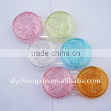 colored eye contact lens case