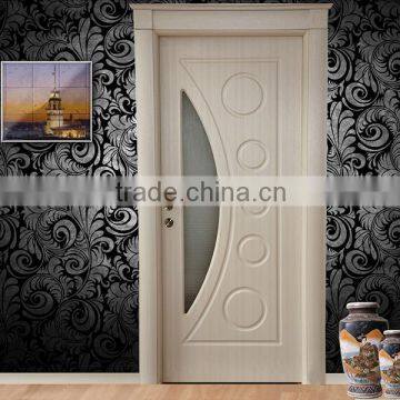Jiangshan Optima Wholesale Cheap Turkey MDF Pvc Crown Door photo-5