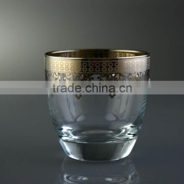 Ottoman Platinum Water Glass