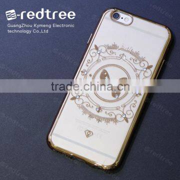 Electroplate High-end Customized Design Diamond Printing Case Cover for Iphone 6s 6plu 7 photo-2