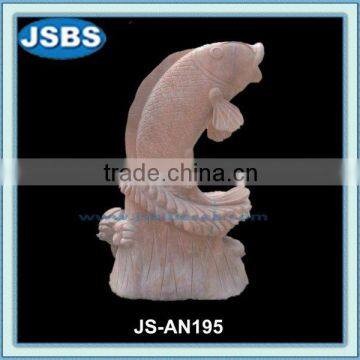 outdoor carved small stone animal carving