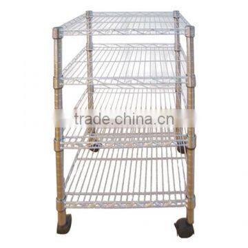 2016 HOT SALE Metal Chrome Wire Shelving Manufacturers in China photo-5