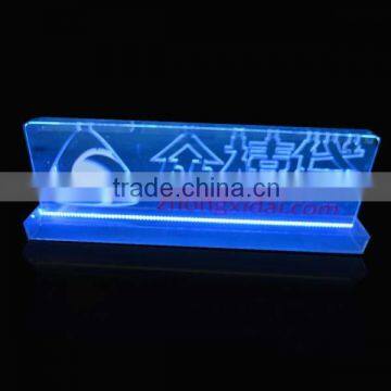 Acrylic Ice Sculpture Custom Acrylic Led Edge Lit Sign Ice Sculptures for Parties photo-5