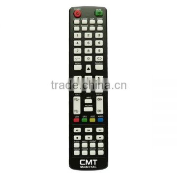 new rubber button 55 keys universal lcd tv remote control