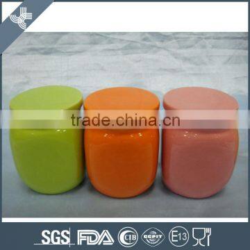 China wholesale AB grade daily used porcelain sugar jar with lids