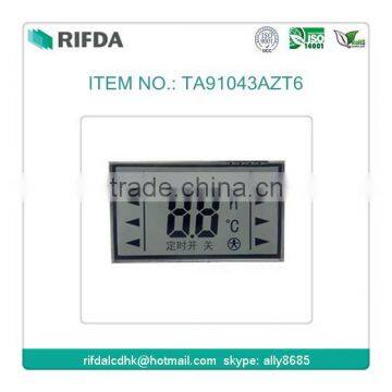 2 digit TN custom 20-pin 7 segment lcd display