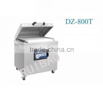 Stand type single chamber food vacuum sealer for packing