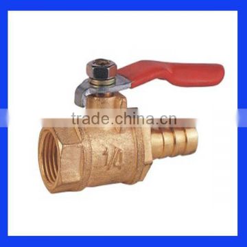 Ball Valve Made of Brass (Female Thread to Hose Barb)