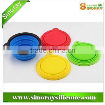 Wholesale From China silicone collapsible bowl for camping