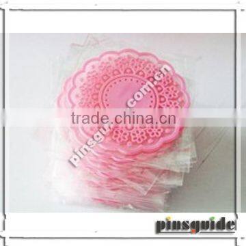 Handmade High Quality Customer Design Flexible Rubber Cup Mat Pad Table Protector For Hotel