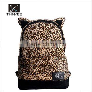 china alibaba shop online cute Sexy Leopard backpack