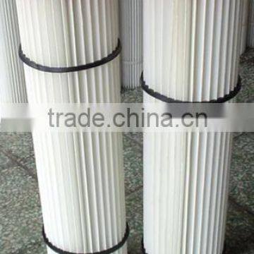 Polyester air filter cartridge