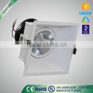 Free samle UL IP20 18 watt 230v downlight square